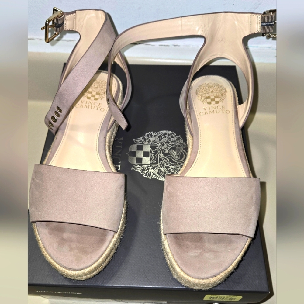 Vince Camuto Women's Cream Espadrille Sandals